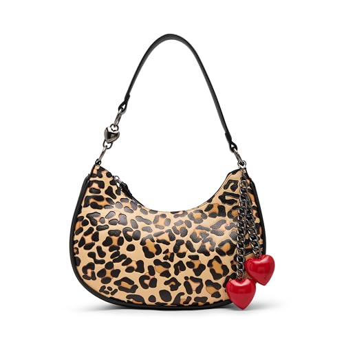 Betsey Johnson Damen Shoulder Bag On The Prowl Schultertasche, Leopard Betsey Johnson Damen Shoulder Bag On The Prowl Schultertasche, Leopard von Betsey Johnson