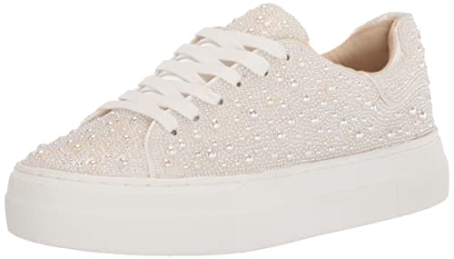 Betsey Johnson Damen Sidny Sneaker, Pearl, 36 EU von Betsey Johnson