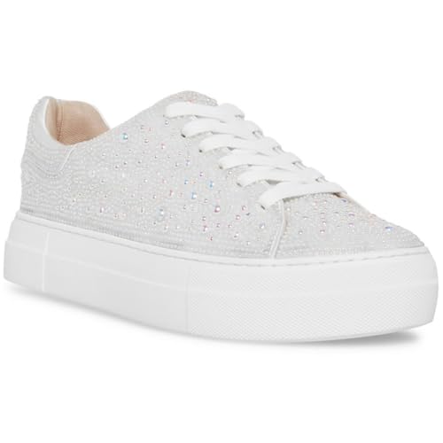 Betsey Johnson Damen Sidny Sneaker, Perle (Pearl), 39.5 EU von Betsey Johnson