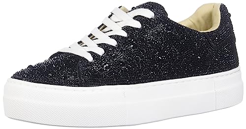 Betsey Johnson Damen Sidny Sneaker, Schwarz, 37 EU von Betsey Johnson