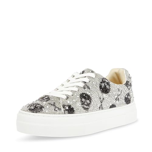 Betsey Johnson Damen Sidny Sneaker, totenköpfe, 39 EU von Betsey Johnson