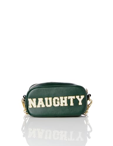 Betsey Johnson Damen XOFEELIN Naughty or Nice Crossbody, Grün von Betsey Johnson