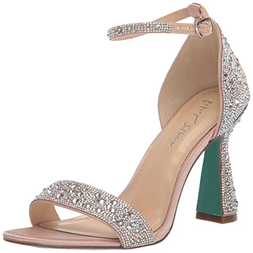 Betsey Johnson Dani Damen-Sandale mit Absatz, Strass, 39 EU von Betsey Johnson