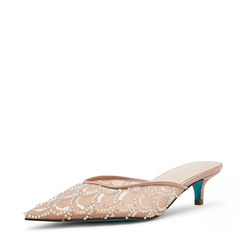 Betsey Johnson Ellis Pumps für Damen, Hautfarben, 39 EU von Betsey Johnson