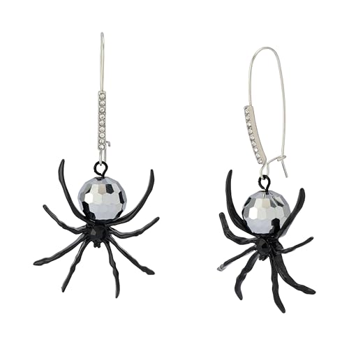 Betsey Johnson Halloween-Ohrringe für Damen, Einheitsgröße, Metallglas, kein Edelstein von Betsey Johnson