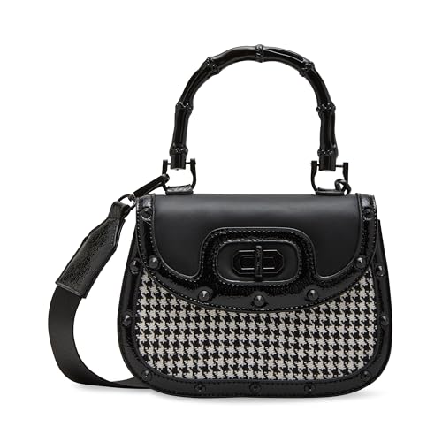 Betsey Johnson Sweet-Tartan Top Handle, Black White Betsey Johnson Sweet-Tartan Top Handle, Black White von Betsey Johnson