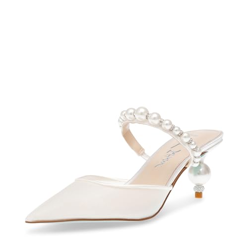 Betsey Johnson Women's Evey Pump, Ivory, 9 Betsey Johnson Women's Evey Pump, Ivory, 9 von Betsey Johnson