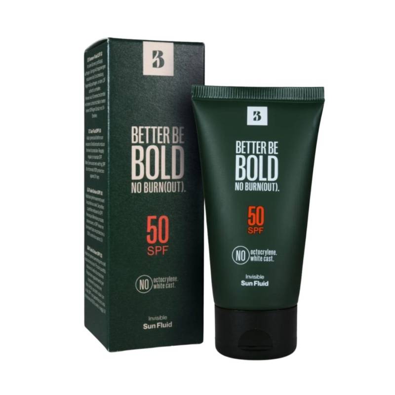Better Be Bold No Burn(out) SPF50 - Sun Fluid for Face & Scalp (50 ml) von Better Be Bold