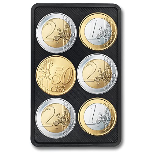 Münzfach Coin Card kompatibel mit I-Clip und Slim Wallets inkl. RFID-Blocker Karte - Made in Germany - extra Leicht (Münzfach) von Better Focus