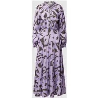 Better Rich Maxikleid mit Allover-Muster Modell 'Elli' in Flieder, Größe XL Better Rich Maxikleid mit Allover-Muster Modell 'Elli' in Flieder, Größe XL von Better Rich