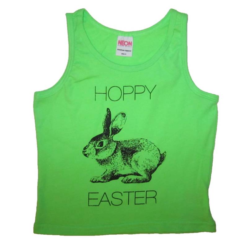 Kinder Glücklich, Dass Kaninchen Hase Tank Top T Shirt Jugend Hübsch Ärmellos Genial Cool Humor Sommer, Die Lustigen Jungen T-Shirt Hopfigem Ostern von BetterThanRealLife