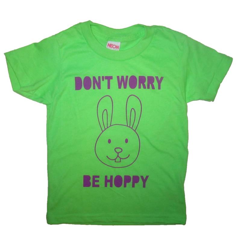 Kinder Keine Sorge Sein Hopfigem Ostern T Shirt Glücklich Anwesend Lustig Humor Kind Jungen Mädchen Kleinkind Kleinkinder Jugend Grafik Hübsch Hip von BetterThanRealLife