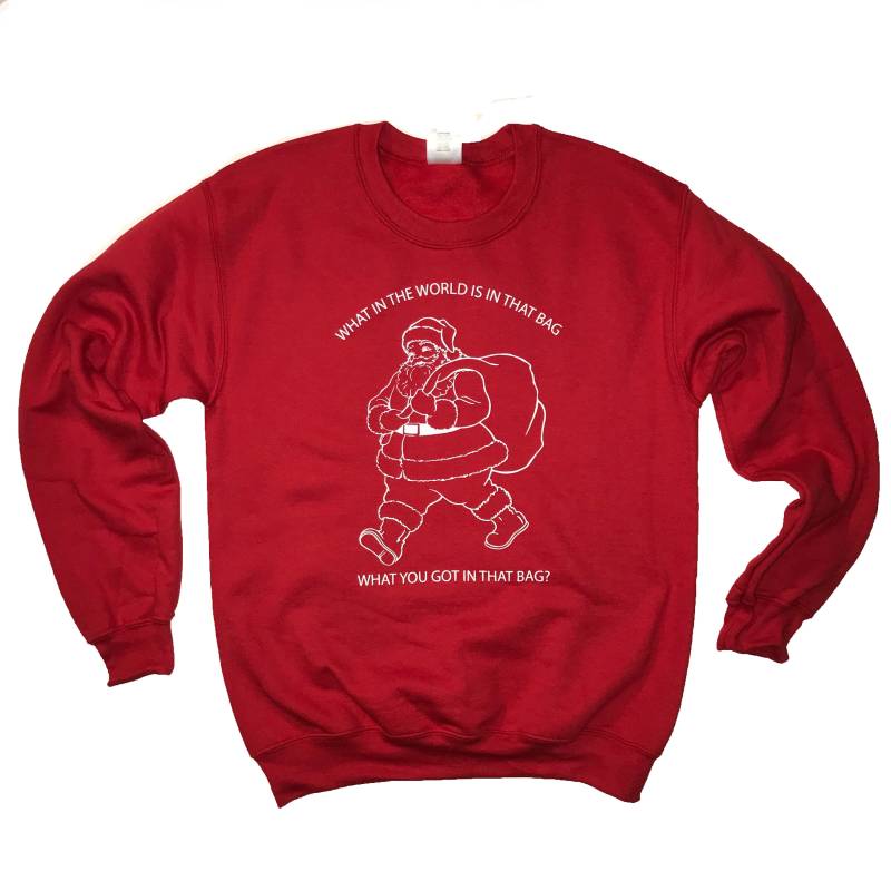 Sweatshirt, Was in Der Welt Ist Die, Tasche Weihnachten Shirt Lustige Hässliche Pullover Partei Urlaub Geheime Santa Claus Herren Damen Geschenkidee von BetterThanRealLife