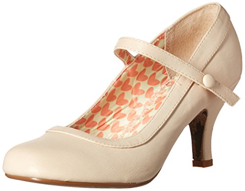 Bettie Page Damen Bp320-Bettie Kleid Pumps, Beige (Nude), 42 EU von Bettie Page