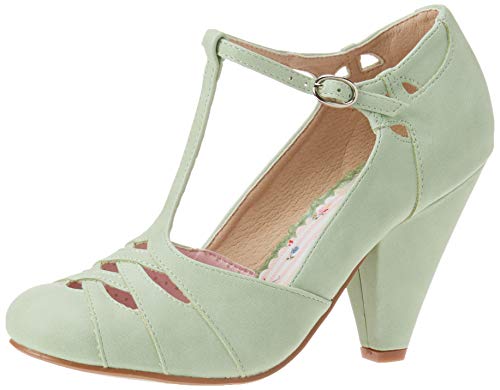 Bettie Page Damen Bp403-Laura Pumps, Minze, 39 EU von Bettie Page