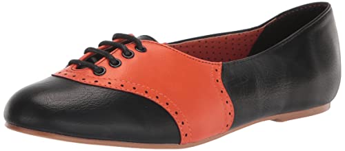 Bettie Page Damen Gruselig Ballerinas, Orange, 37 EU von Bettie Page