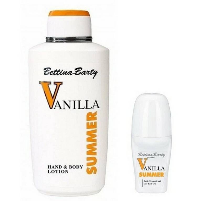 Bettina Barty Bodylotion Summer Vanilla 500ml + Deo Roll-On 50ml Bettina Barty Bodylotion Summer Vanilla 500ml + Deo Roll-On 50ml von Bettina Barty