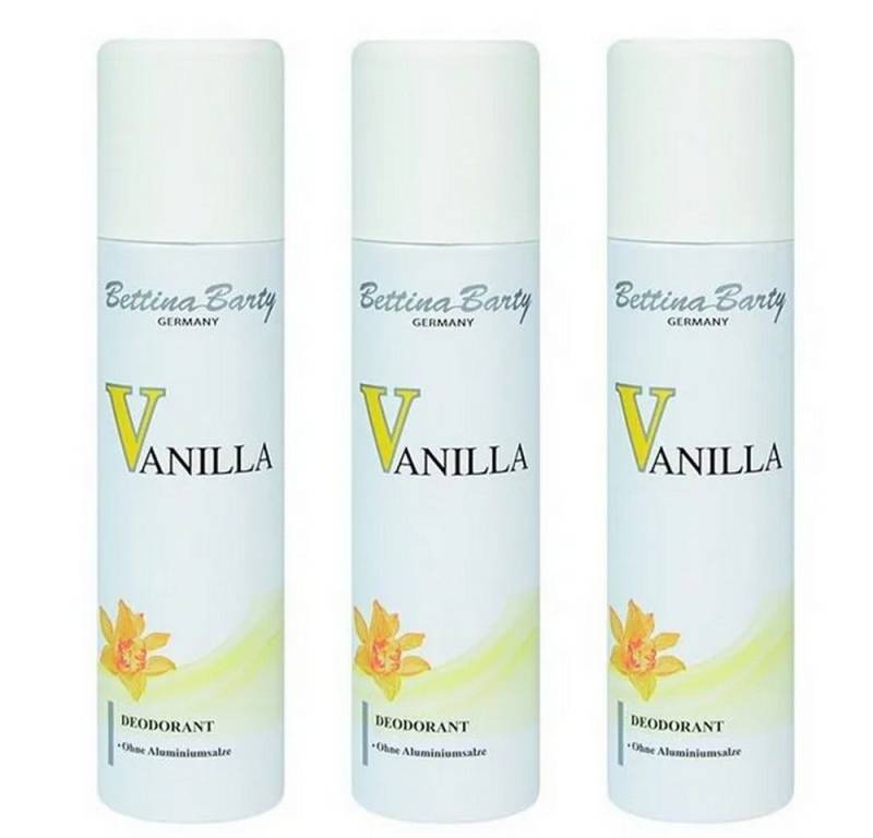 Bettina Barty Deo-Spray Vanilla 3 x 150ml Bettina Barty Deo-Spray Vanilla 3 x 150ml von Bettina Barty