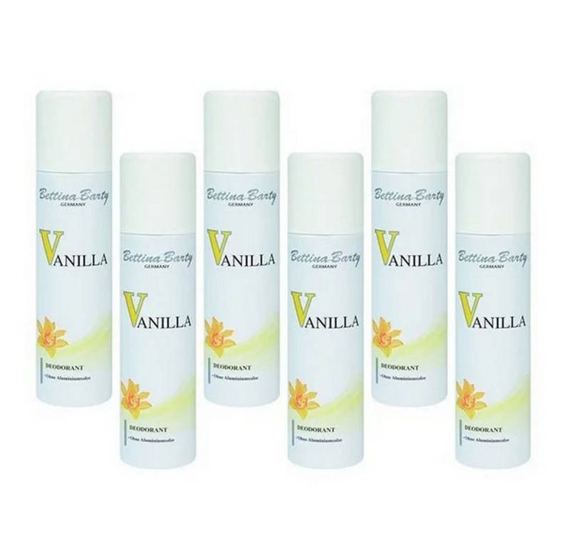 Bettina Barty Deo-Spray Vanilla 6 x 150ml von Bettina Barty