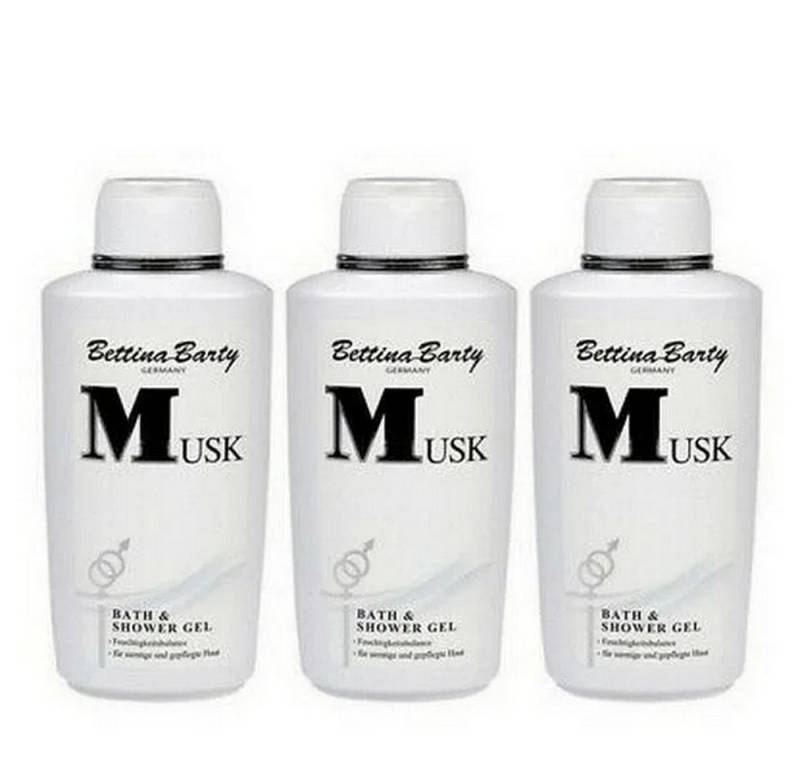 Bettina Barty Duschgel Musk 3 x 500ml von Bettina Barty