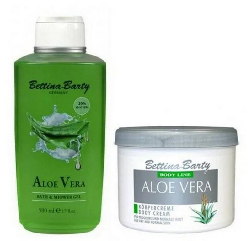 Bettina Barty Hautpflege-Set Aloe Vera Shower Gel & Körpercreme Bettina Barty Hautpflege-Set Aloe Vera Shower Gel & Körpercreme von Bettina Barty