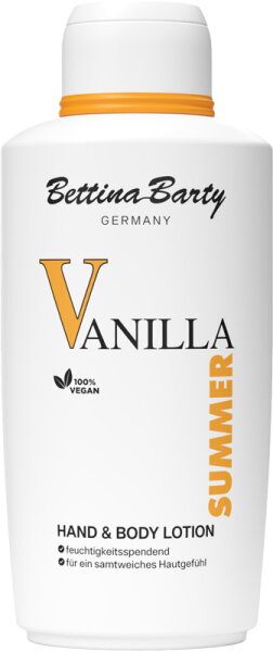 Bettina Barty Summer Vanilla Hand & Bodylotion 500 ml Bettina Barty Summer Vanilla Hand & Bodylotion 500 ml von Bettina Barty