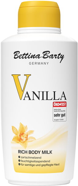 Bettina Barty Vanilla Rich Body Milk 500 ml Bettina Barty Vanilla Rich Body Milk 500 ml von Bettina Barty