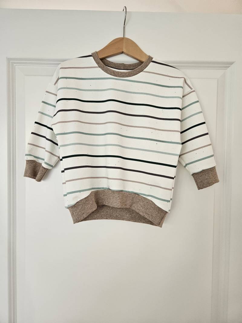 Oversize Sweater Pullover Baby Kind Gr. 92 von BettisHerzstuecke
