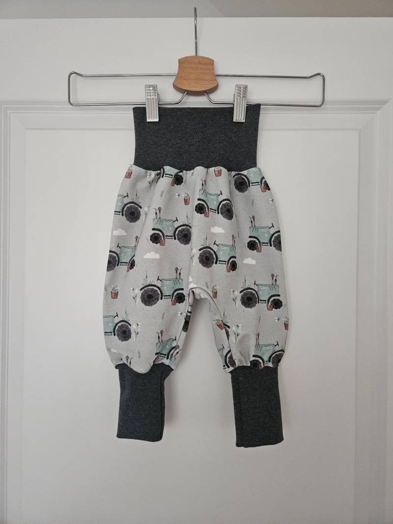 Pumphose Baby Traktor Mitwachshose Ab Gr. 50-92 Doppelgrössen von BettisHerzstuecke