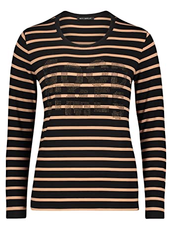 Betty Barclay Collection Damen 2433/1044 T-Shirt, Camel/Black, 42 von Betty Barclay