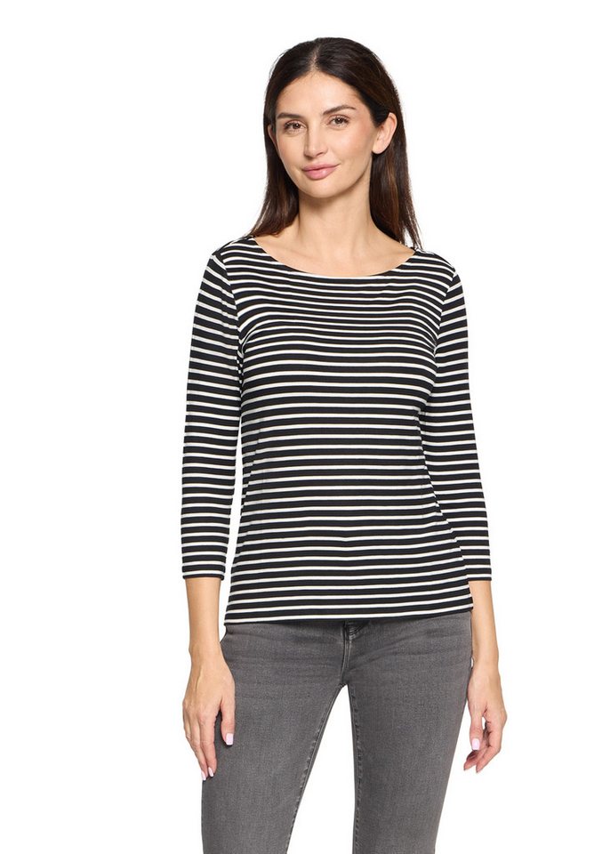 Betty Barclay 3/4-Arm-Shirt Damen Basic Shirt mit Ringel (1-tlg) von Betty Barclay