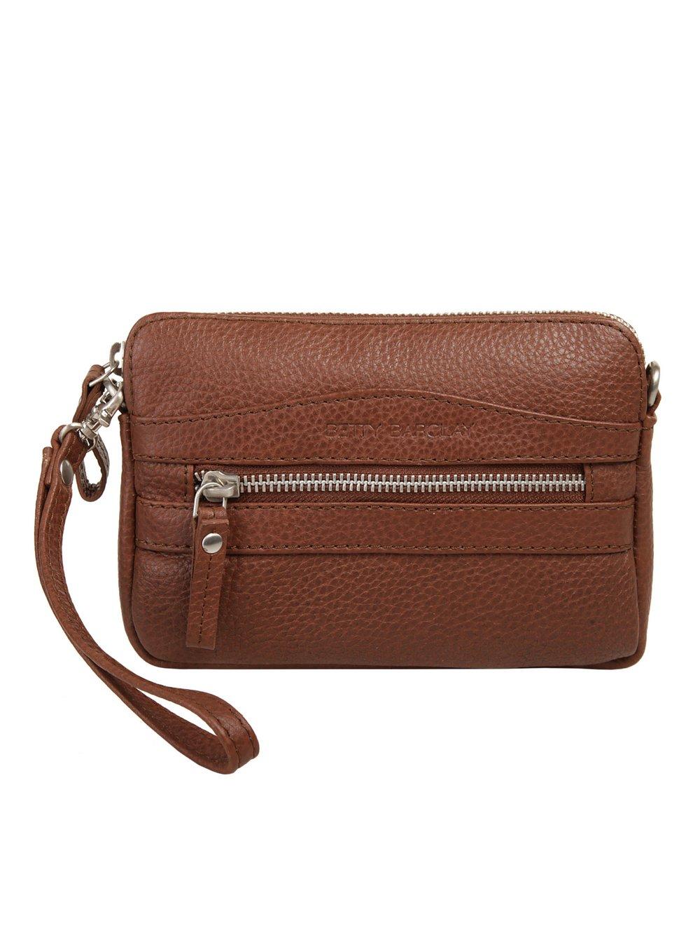 Betty Barclay Abendtasche Damen Leder, cognac von Betty Barclay