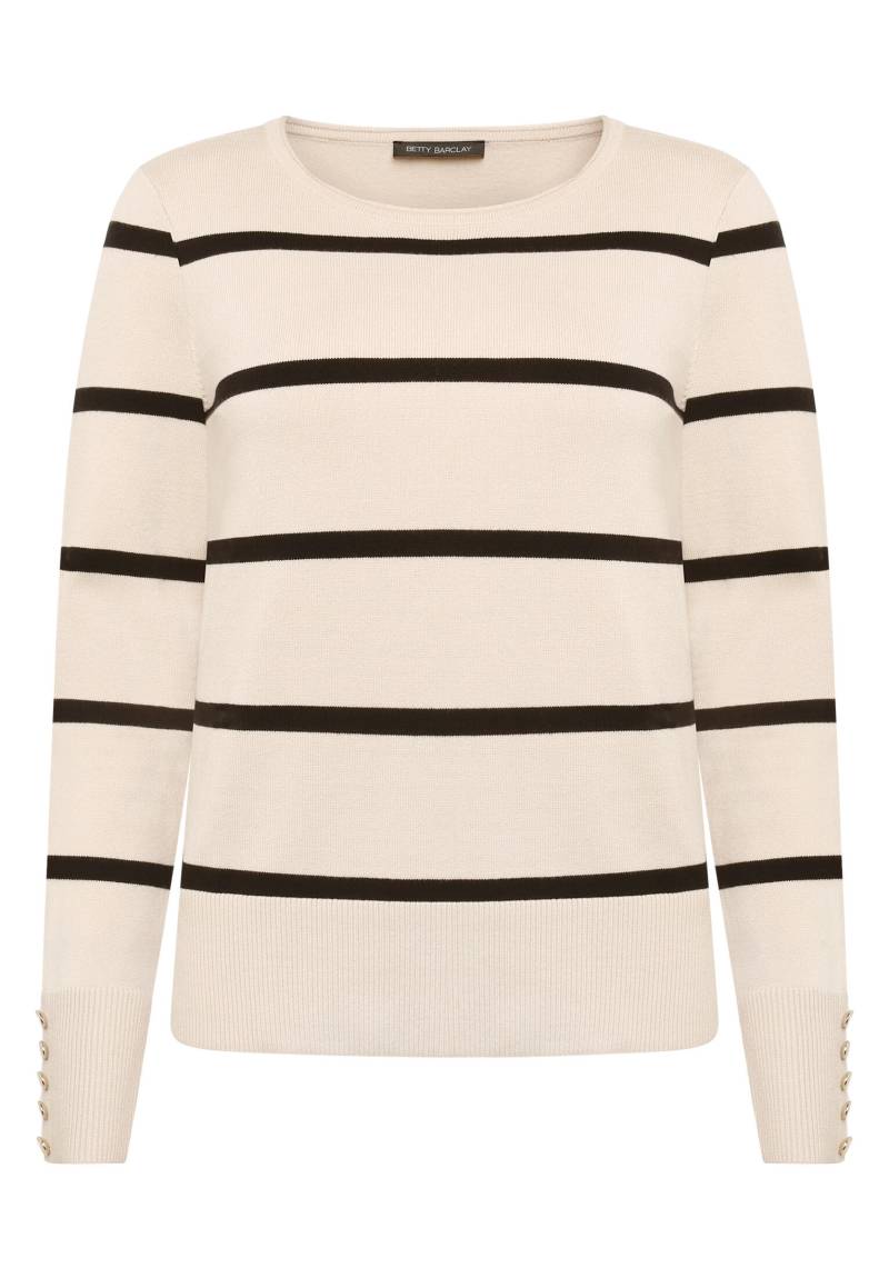 Betty Barclay - Basic-Pullover patch beige/black - Gr. - 42 von Betty Barclay
