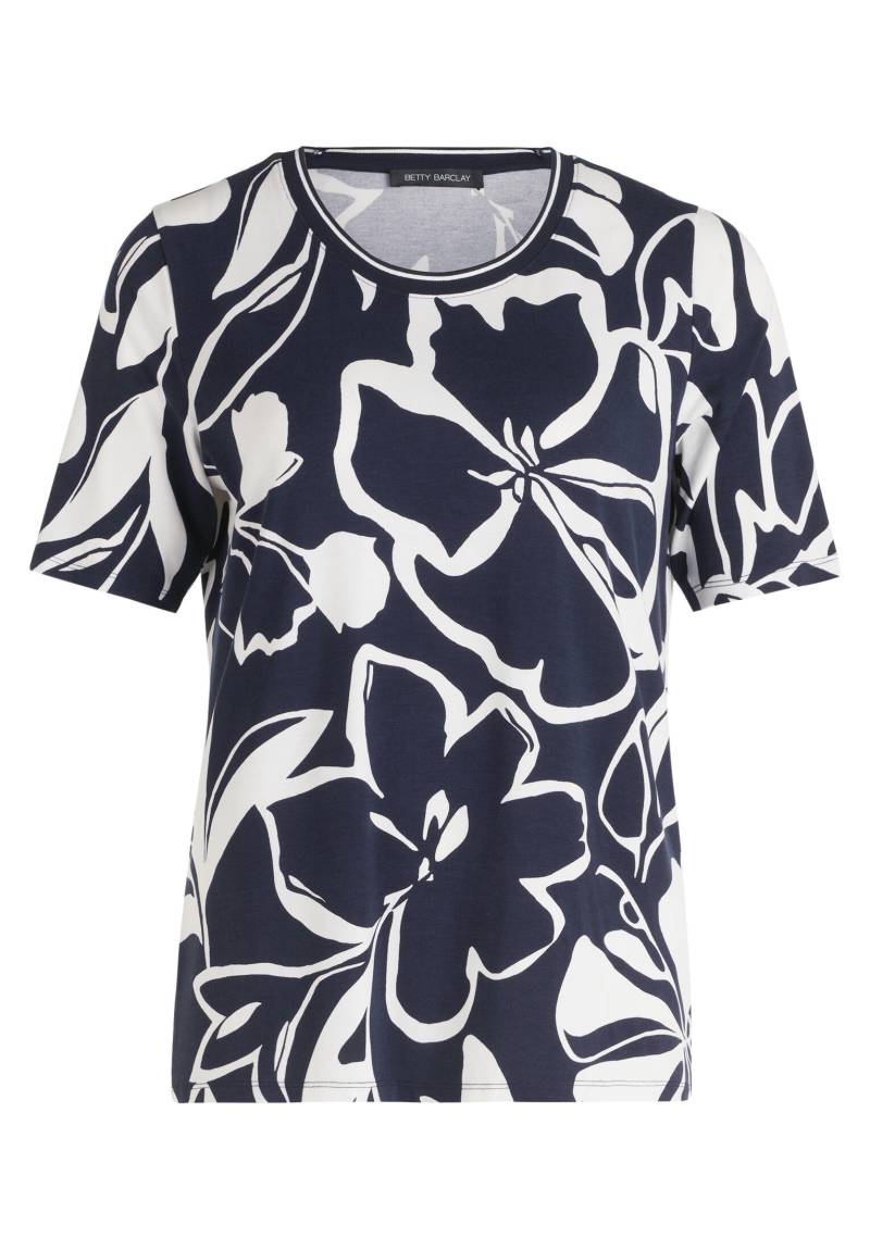 Betty Barclay - Basic Shirt dunkelblau/weiß - Gr. - 38 von Betty Barclay