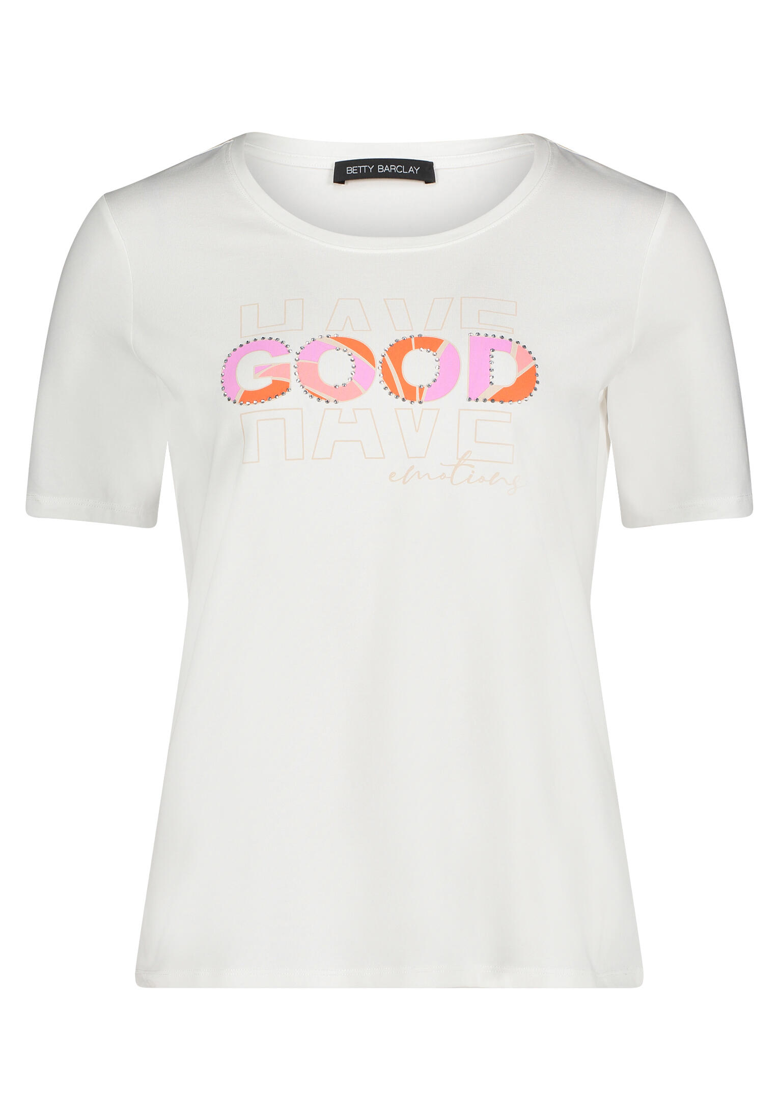 Betty Barclay - Basic Shirt patch cream/rosé - Gr. - 48 von Betty Barclay