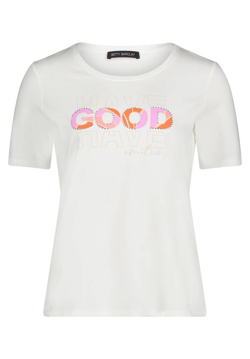 Betty Barclay - Basic Shirt patch cream/rosé - Gr. - 48 von Betty Barclay