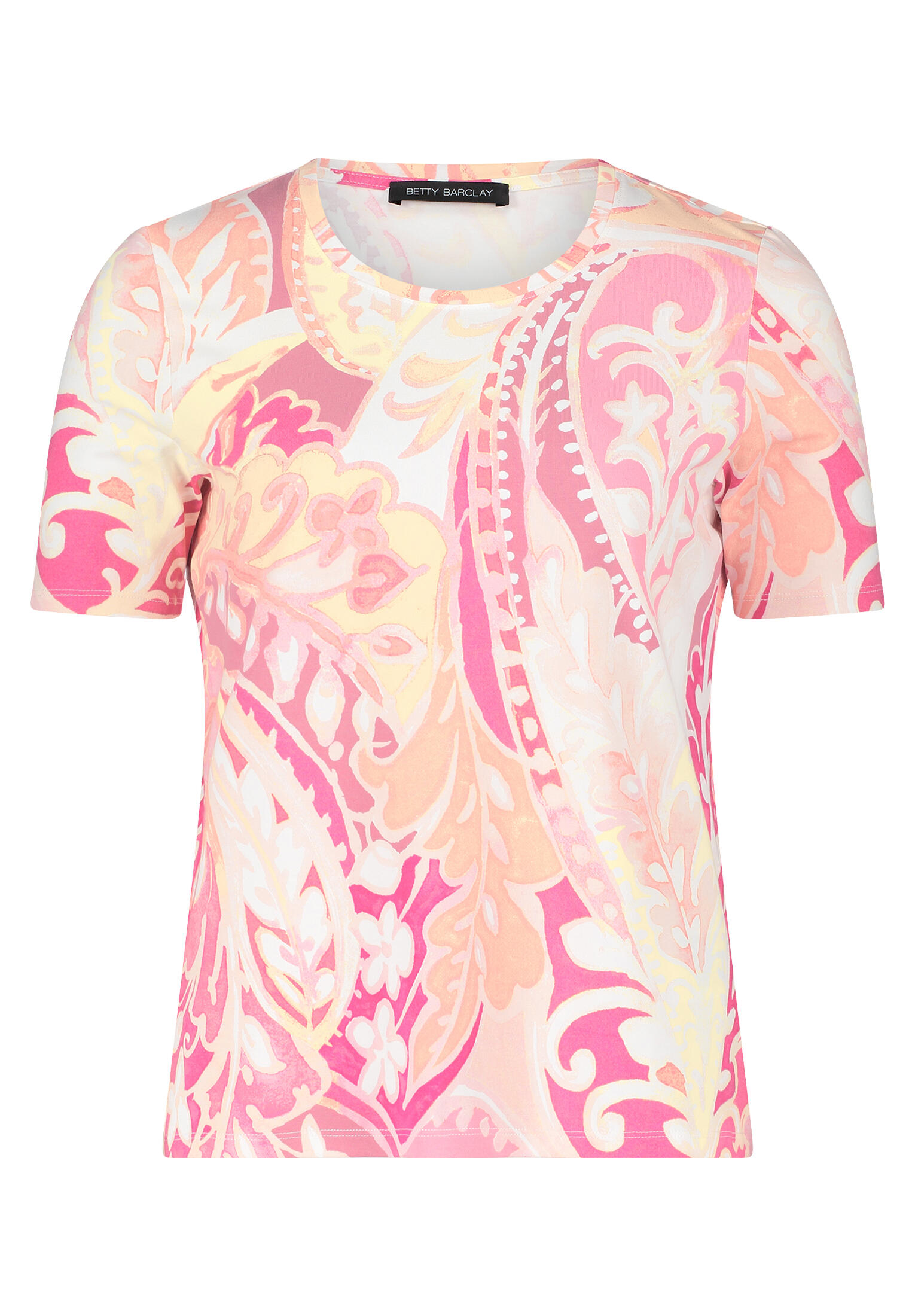 Betty Barclay - Basic Shirt rosé/yellow - Gr. - 48 von Betty Barclay