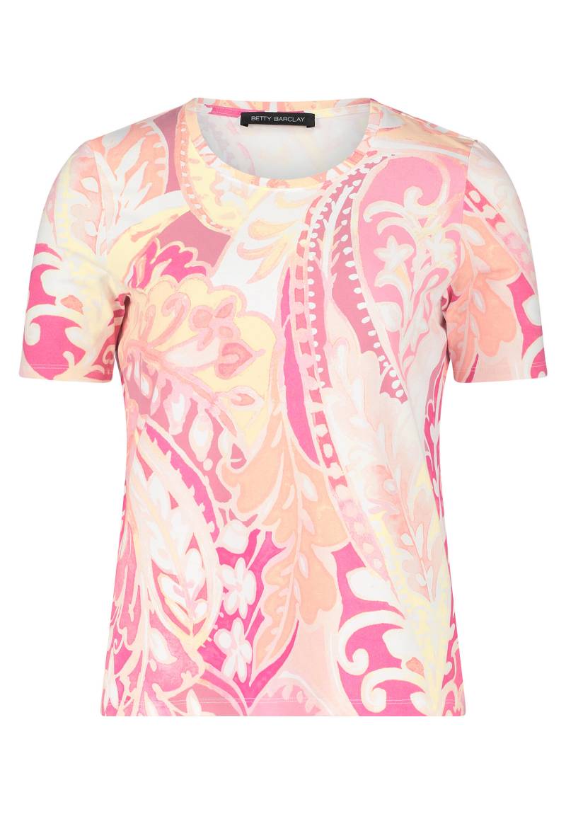 Betty Barclay - Basic Shirt rosé/yellow - Gr. - 48 von Betty Barclay