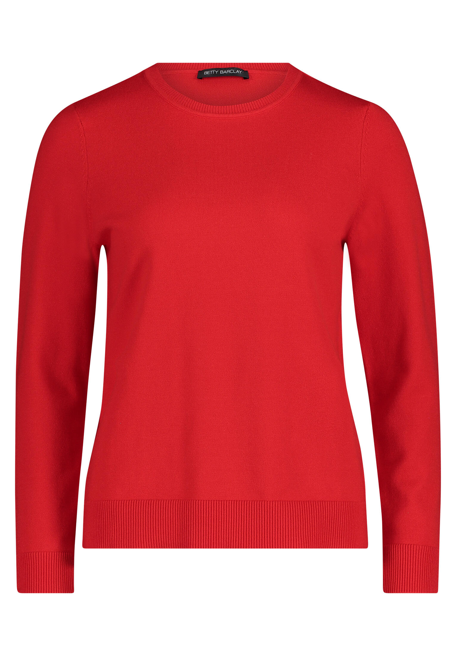 Betty Barclay - Basic-Strickpullover high risk red - Gr. - 38 von Betty Barclay