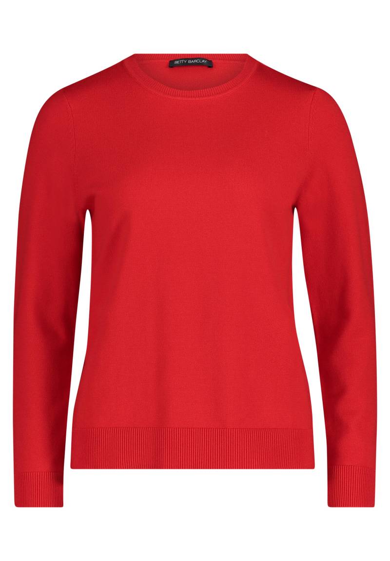 Betty Barclay - Basic-Strickpullover high risk red - Gr. - 46 von Betty Barclay