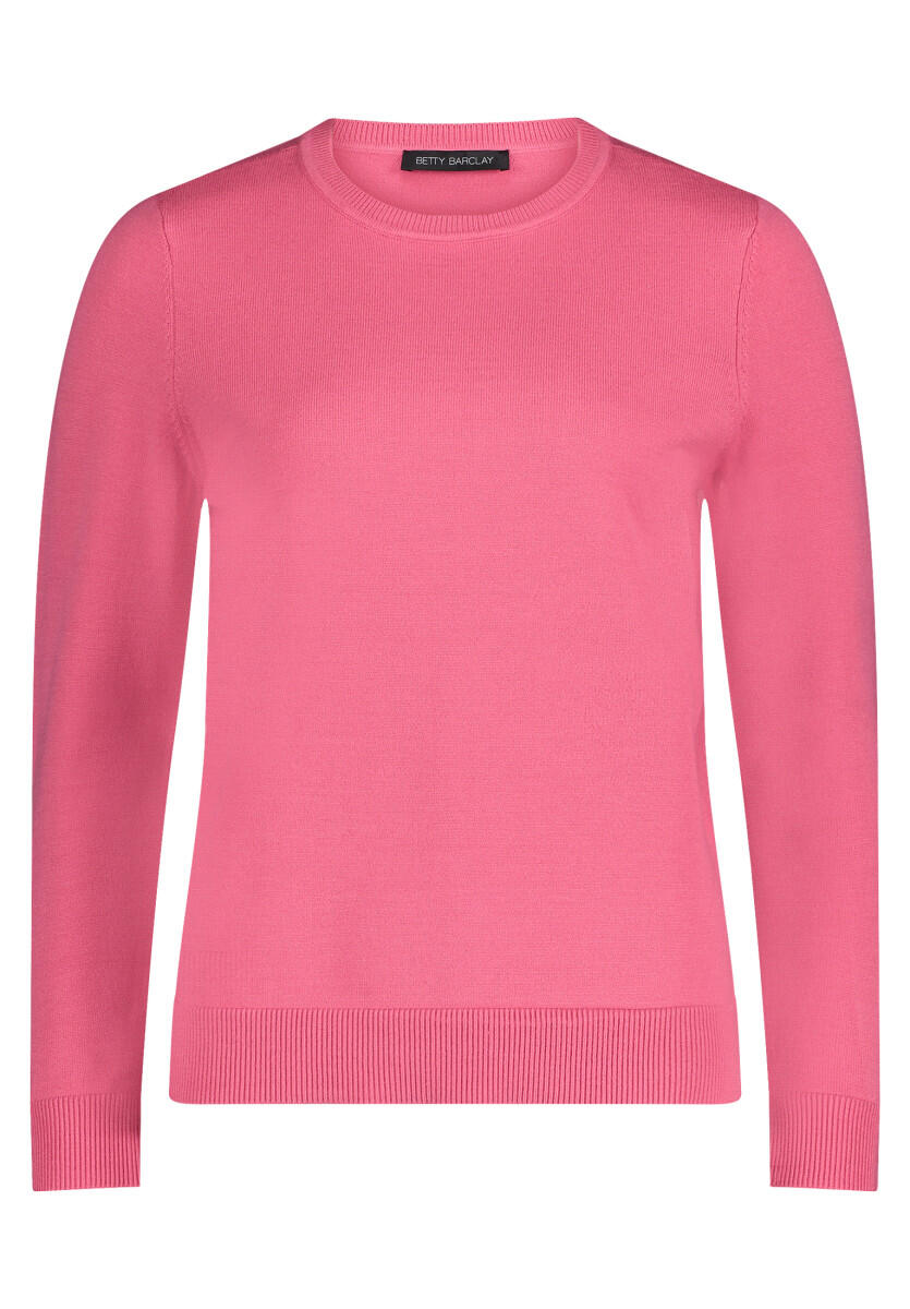 Betty Barclay - Basic-Strickpullover pink - Gr. - 36 von Betty Barclay