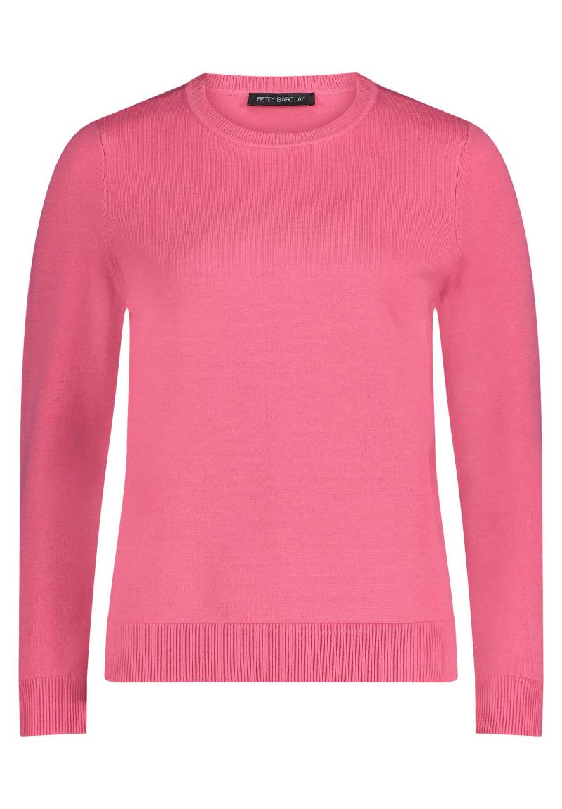 Betty Barclay - Basic-Strickpullover pink - Gr. - 46 von Betty Barclay