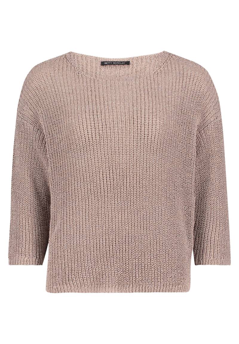 Betty Barclay - Basic-Strickpullover powder pearl - Gr. - 42 von Betty Barclay