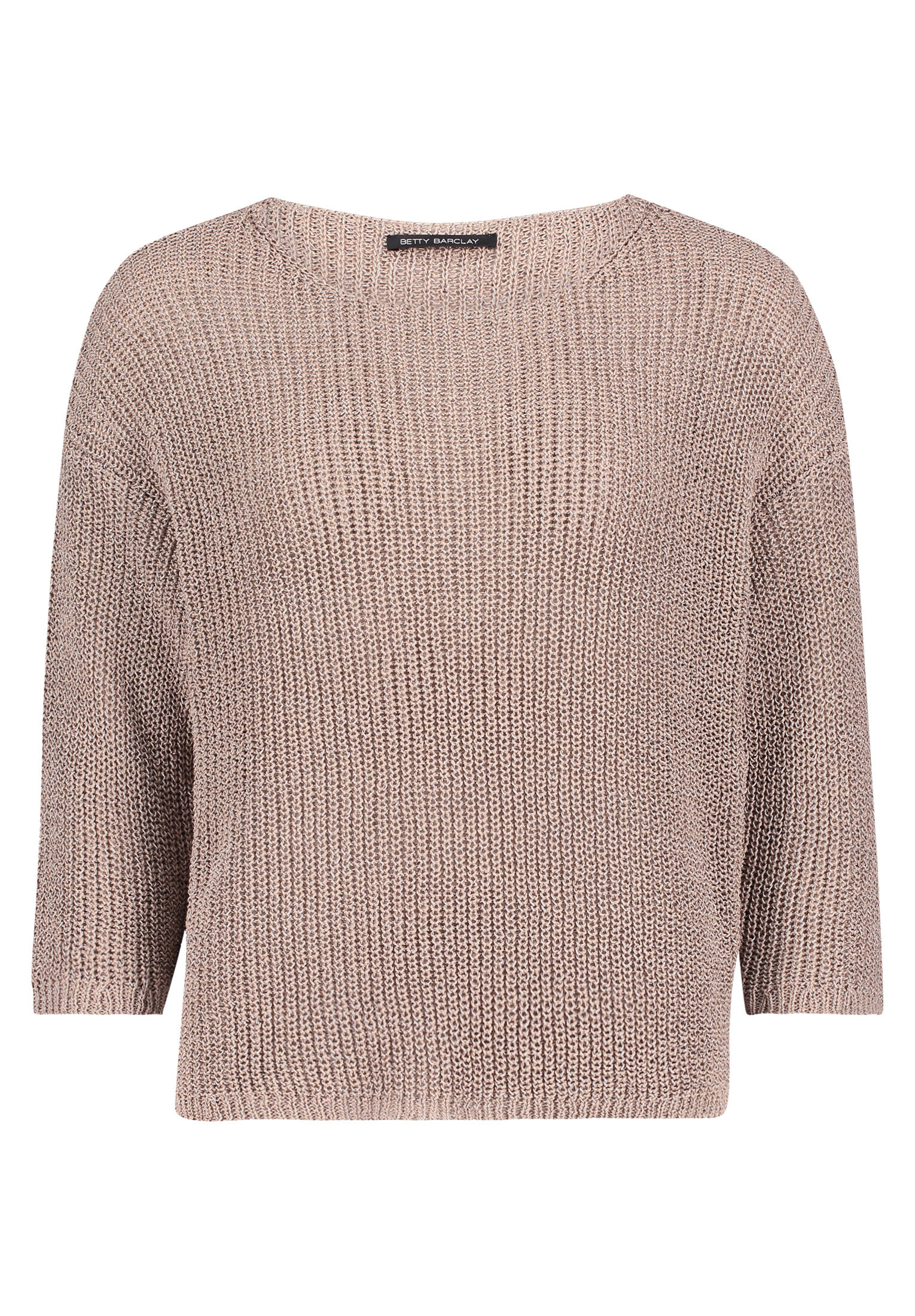 Betty Barclay - Basic-Strickpullover powder pearl - Gr. - 48 von Betty Barclay