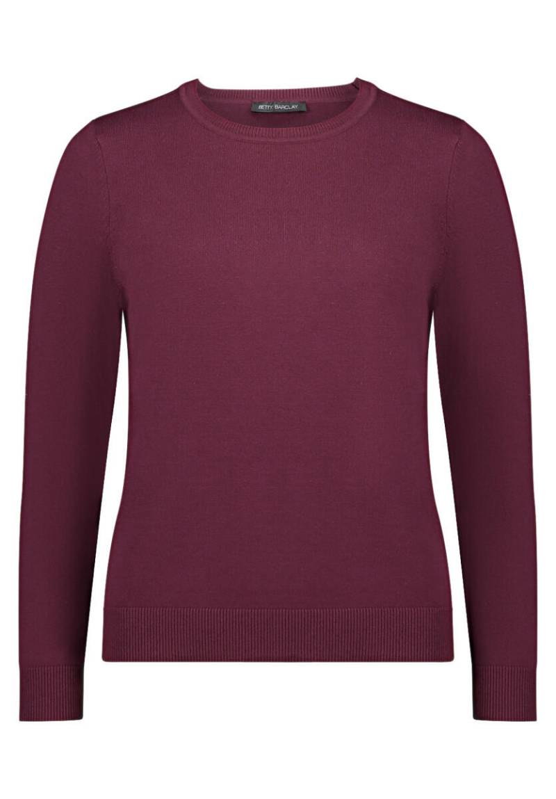 Betty Barclay - Basic-Strickpullover rot - Gr. - 40 von Betty Barclay