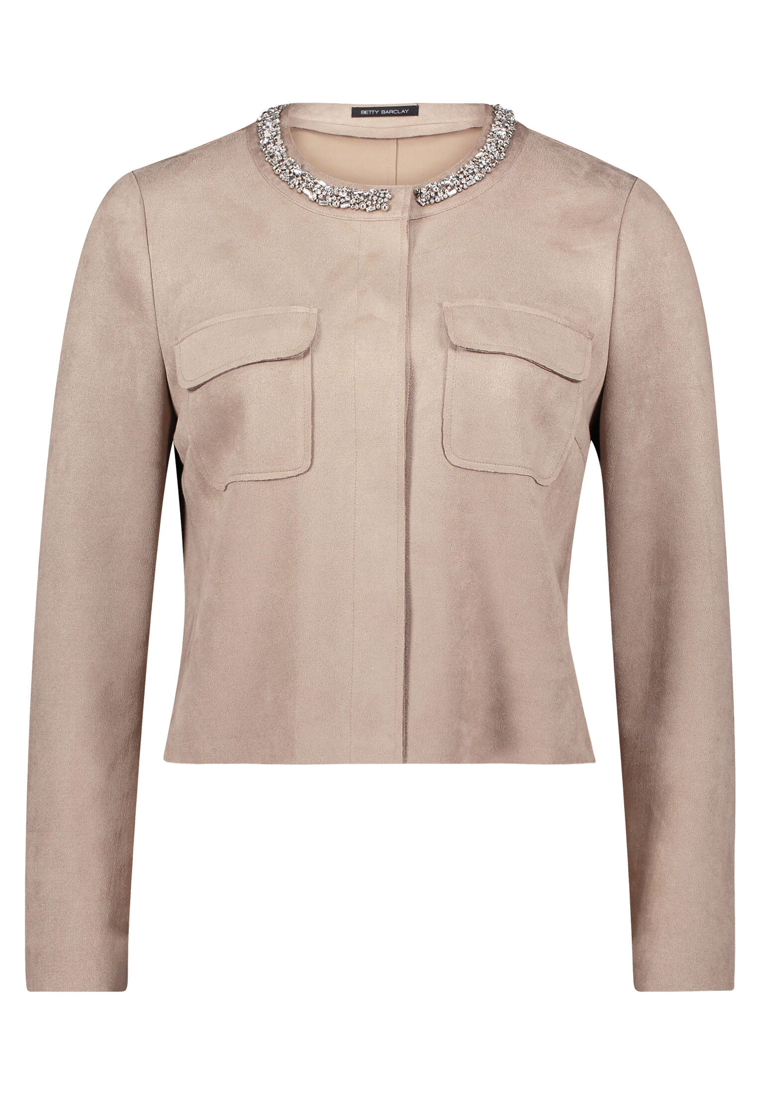 Betty Barclay - Blazer-Jacke taupe - Gr. - 46 von Betty Barclay