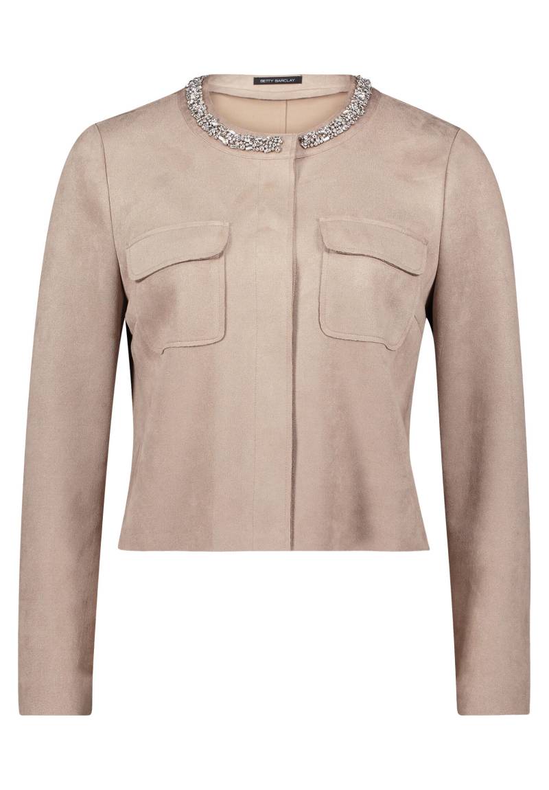 Betty Barclay - Blazer-Jacke taupe - Gr. - 46 von Betty Barclay