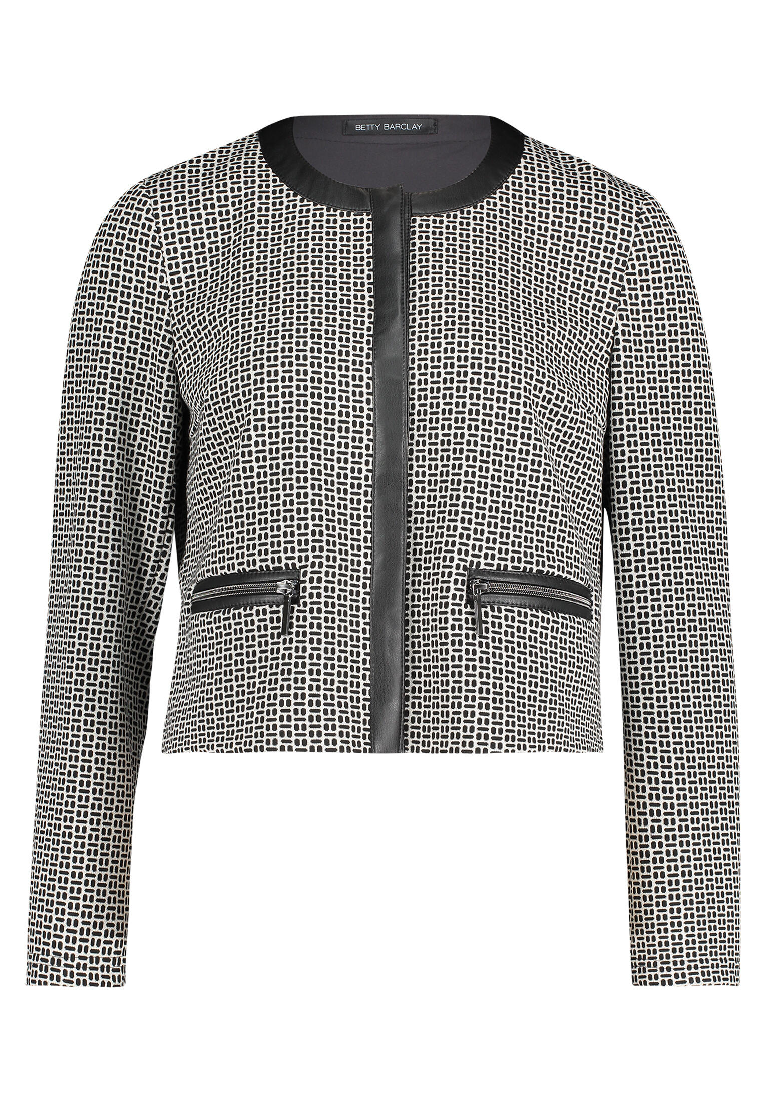 Betty Barclay - Blazer-Jacke weiß/schwarz - Gr. - 38 von Betty Barclay