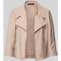 Betty Barclay Blazer mit Reißverschlusstaschen in Beige, Größe 46 von Betty Barclay