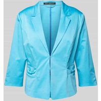 Betty Barclay Blazer mit Reverskragen in Ocean, Größe 42 von Betty Barclay